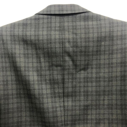 美品◆チャップス ラルフローレン テーラードジャケット 2B オールド グリーン チェック メンズ サイズ90A4 CHAPS Ralph Lauren 【AFA21】