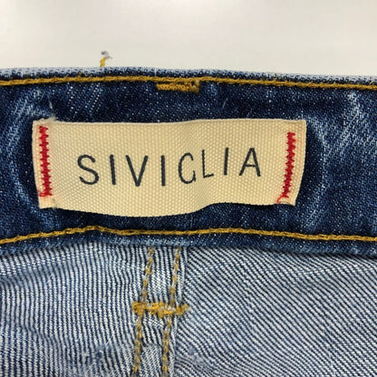 シビリア デニム パンツ Denim Lab パッチワーク加工 メンズ サイズ31 インディゴ SIVIGLIA 【AFB7】