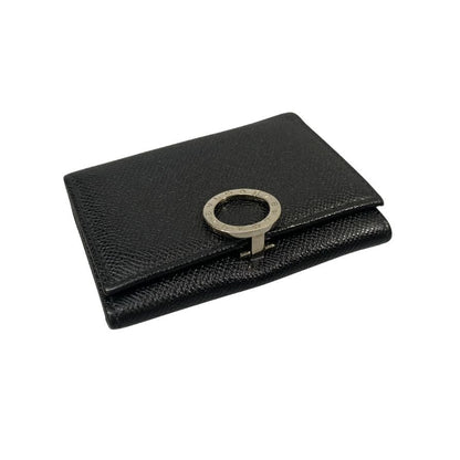 ブルガリ カードケース パスケース カード入れ 名刺入れ ブラック レザー BVLGARI【AFI22】