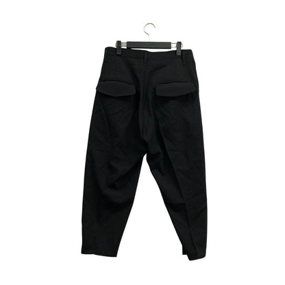 ネメス サルエルパンツ スラックス ウール ブラック サイズS メンズ NEMETH 【AFB34】