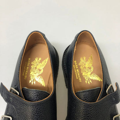 マーク マクナイリー  シボレザー ダブルモンク ブラック サイズ6 メンズ MARK MCNAIRY 約25.0cm【AFD6】