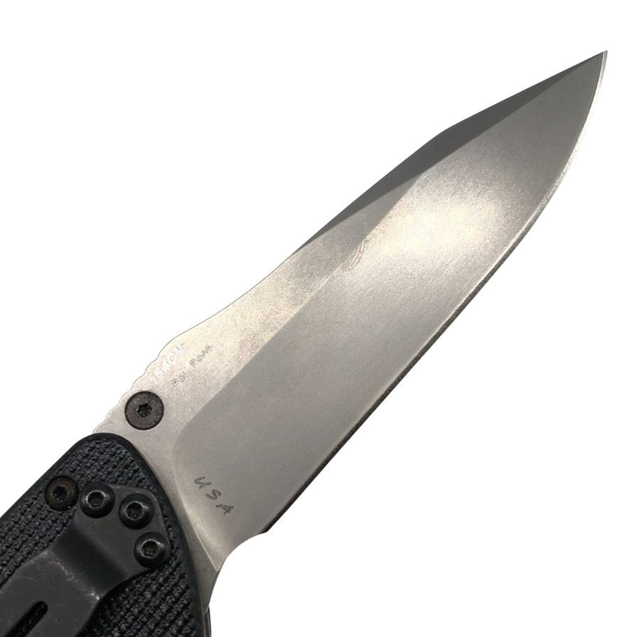ヘッケラー コッホ フォールディングナイフ シルバー 154CM H&K HOGUE【AFI15】【中古】