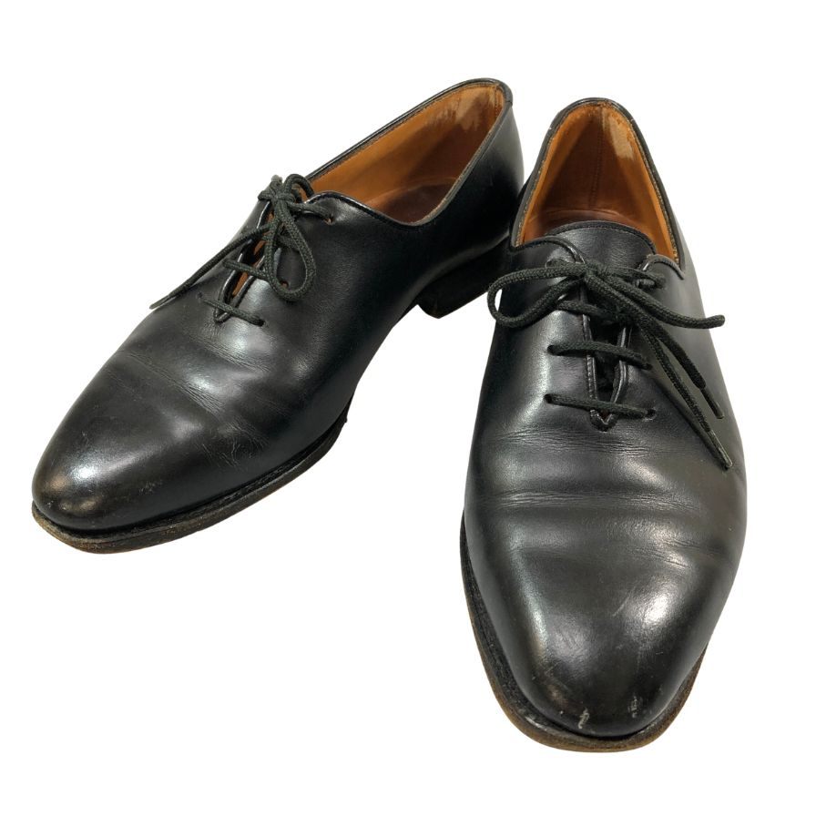 ジェイエムウエストン レザーシューズ カーフレザー ホールカット ブラック レディース サイズ4C J.M. Weston 約23.5cm【AFC4】