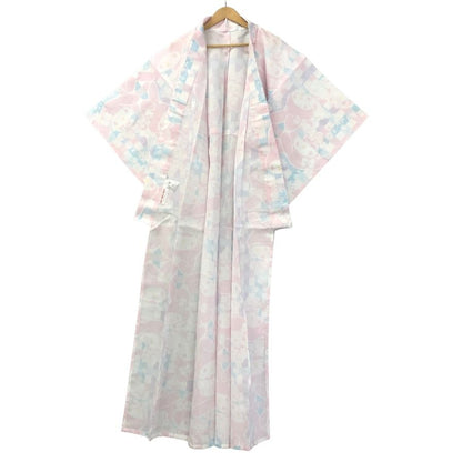 ふりふ 浴衣 サンリオ マイメロディ サイズL レディース ピンク系【AFB13】【中古】