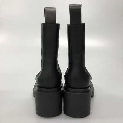 ボッテガヴェネタ ブーツ アンクルブーツ サイドゴア ブラック サイズ34.5 レディース BOTTEGA VENETA 約22.0cm【AFD6】