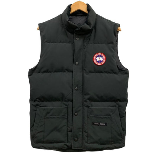 極美品◆カナダグース ダウンベスト 4154M JPタグ ブラック レディース サイズS/P CANADA GOOSE 【AFA3】