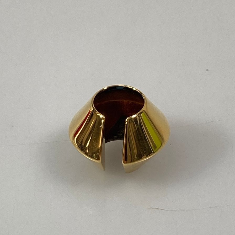 アレキサンダーマックイーン イヤーカフ ゴールドカラー MADE IN ITALY Alexander McQueen【AFI4】