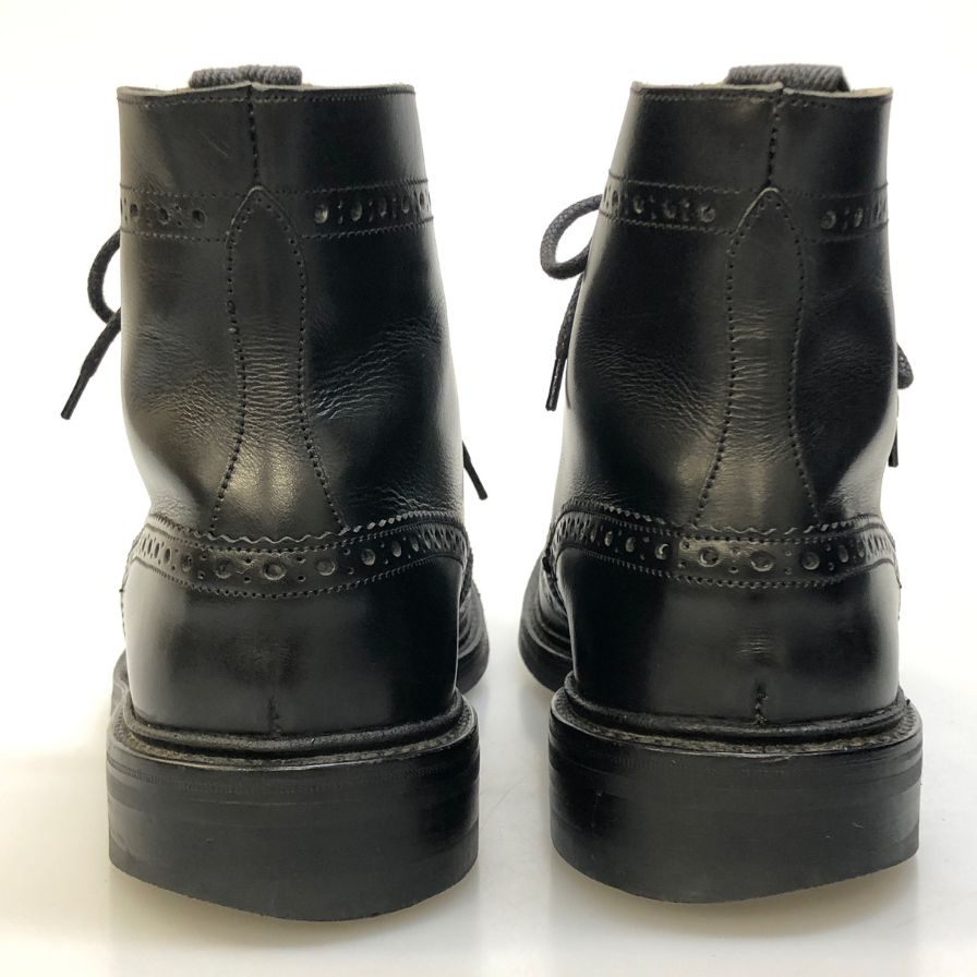 トリッカーズ M2508 ブーツ カーフ ブラック メンズ サイズ7.5 Tricker's ブーツ 約25.5cm【LA】【中古】
