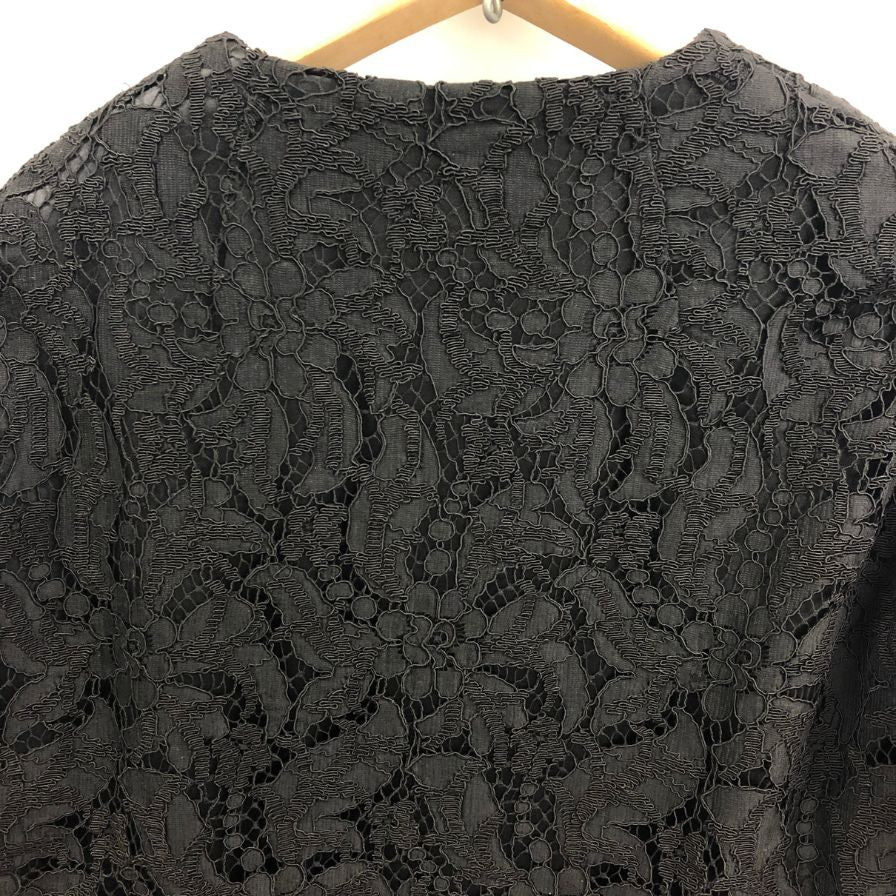 美品◆ドルチェ&ガッバーナ レースジャケット  レディース サイズ40 ブラック  Dolce & Gabbana 【AFB36】