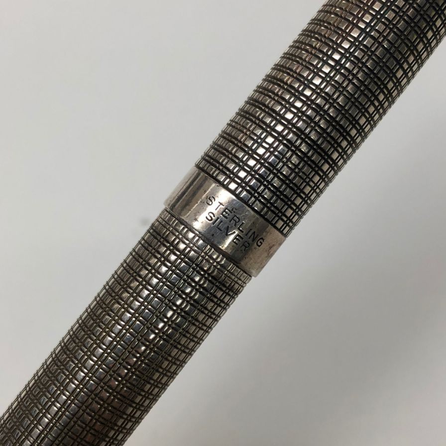 パーカー 75 スタイル シルバー  万年筆 ペン先 18K  PARKER【AFI15】
