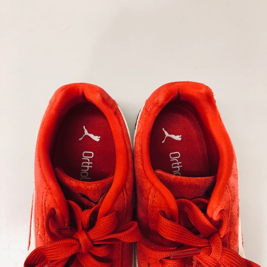 プーマ ローカットスニーカー スピードキャット OG レッド レディース サイズ25 398846-02 PUMA 約25.0cm【AFC30】