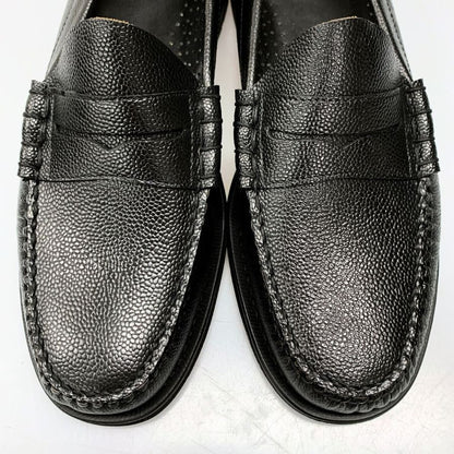 ジーエイチバス ローファー ウィージャンズ ラーソン シボレザー サイズ10.5 メンズ ブラック G.H.Bass&Co. WEEJUNS LARSON ローファー 約29.0cm【LA】【中古】