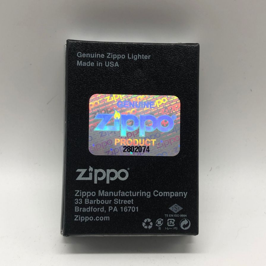 ジッポー ライター セブンスター シルバー ブラッシュド加工  ZIPPO【AFI15】【中古】
