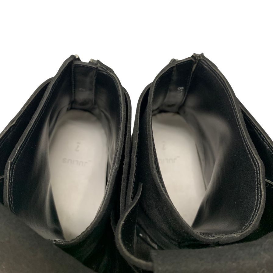 中古◇ユリウス バックジップブーツ FOOT WEAR FOR MALE 817FWM3
