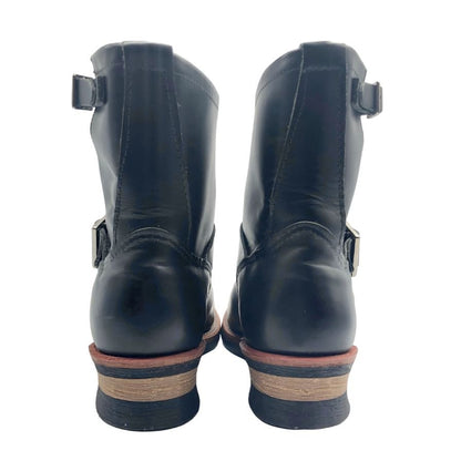レッドウイング エンジニアブーツ レザー ハイカット  2976 メンズ サイズ9D ブラック RED WING 約27.5cm【AFC33】