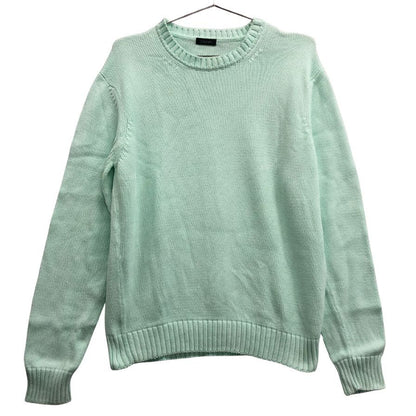美品◆クルチアーニ クルーネックニット グリーン系 メンズ サイズ50 cruciani 【AFB5】