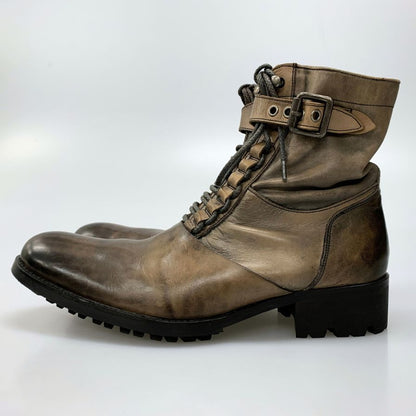 アルフレッド バニスター レースアップ ブーツ 5061005104 メンズサイズ 40 ブラウン alfredo BANNISTER 約25.5cm【AFD3】