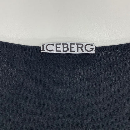 中古◆アイスバーグ トップス レディース ブラック サイズ46 ICEBERG 【AFB46】