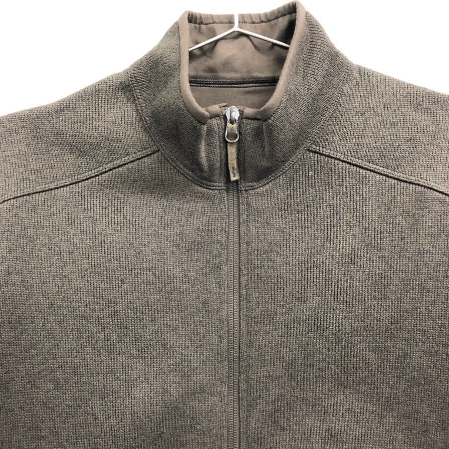 極美品◆アークテリクス ジップアップ コバートカーディガン ブラウン サイズS ARC'TERYX 【AFB41】