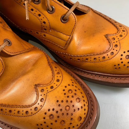 トリッカーズ M2508 カントリーブーツ カーフ メンズ エイコンアンティーク サイズUK9.5 Tricker's 約28.0cm【AFC31】