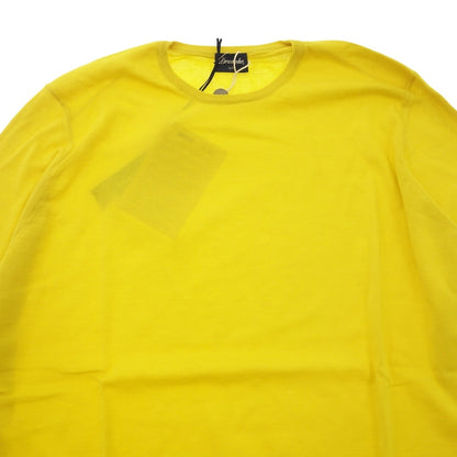 Like new ◆ DRUMOHR Knit Cotton Men's Size 56 Yellow DRUMOHR [AFB15] 