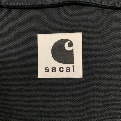 サカイ×カーハート スカート コットン ブラック レディース サイズ0 24ｰ07191 sacai×CARHARTT【AFB4】