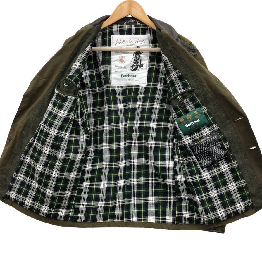 極美品◆バブアー コマンダージャケット 125周年記念モデル カーキ サイズS メンズ Barbour 【AFB46】