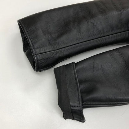 極美品◆ショット レザージャケット ダブルライダース ワンスター 牛革 革ジャン 613UW ブラック サイズS SCHOTT 【AFG1】