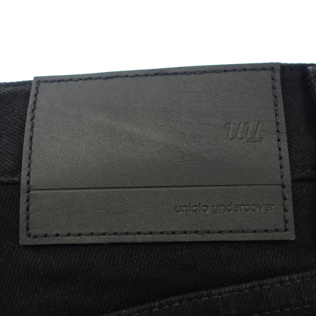 Like new ◆ UNIQLO x Undercover Denim Pants Men's Black Size 29 uniqlo x undercover [AFB33] 