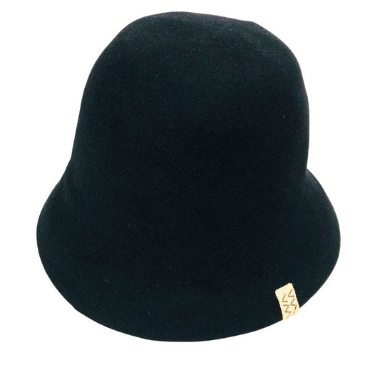 ビズビム ヴィズヴィム Laureate HAT メルトン ブラック サイズ不明 visvim【AFI21】【中古】