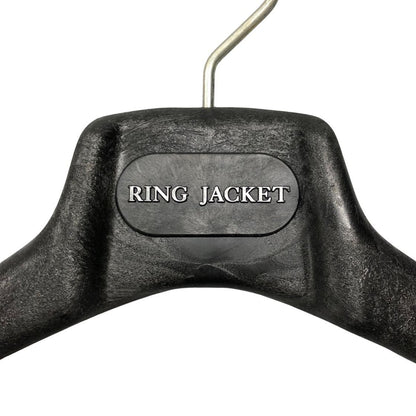 リングジャケット ハンガー 3本セット ダークブラウン RING JACKET