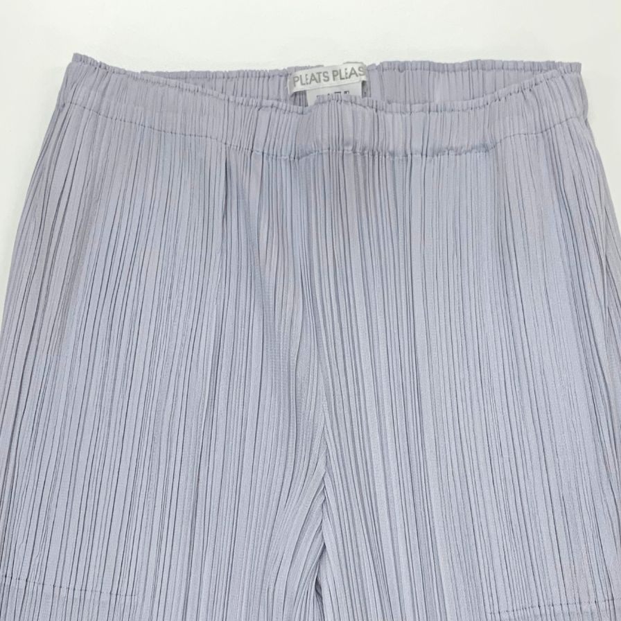 イッセイミヤケ プリーツプリーズ パンツ グレー PLEATS PLEASE プリーツプリーズ パンツ 1 グレー レディース