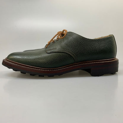 クロケット＆ジョーンズ トゥモローランド別注 レザーシューズ スターリング プレーントゥ シボレザー グリーン サイズ6.5E メンズ CROCKETT&JONES STIRLING ビジネスシューズ 約25.0cm【LA】【中古】