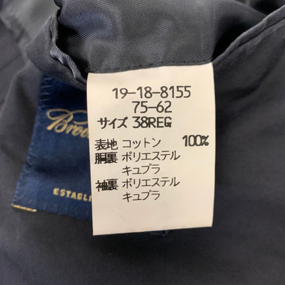 中古◆ブルックスブラザーズ ジャケット 段返り3B ネイビー メンズ サイズ38REG Brooks Brothers 【AFI45】