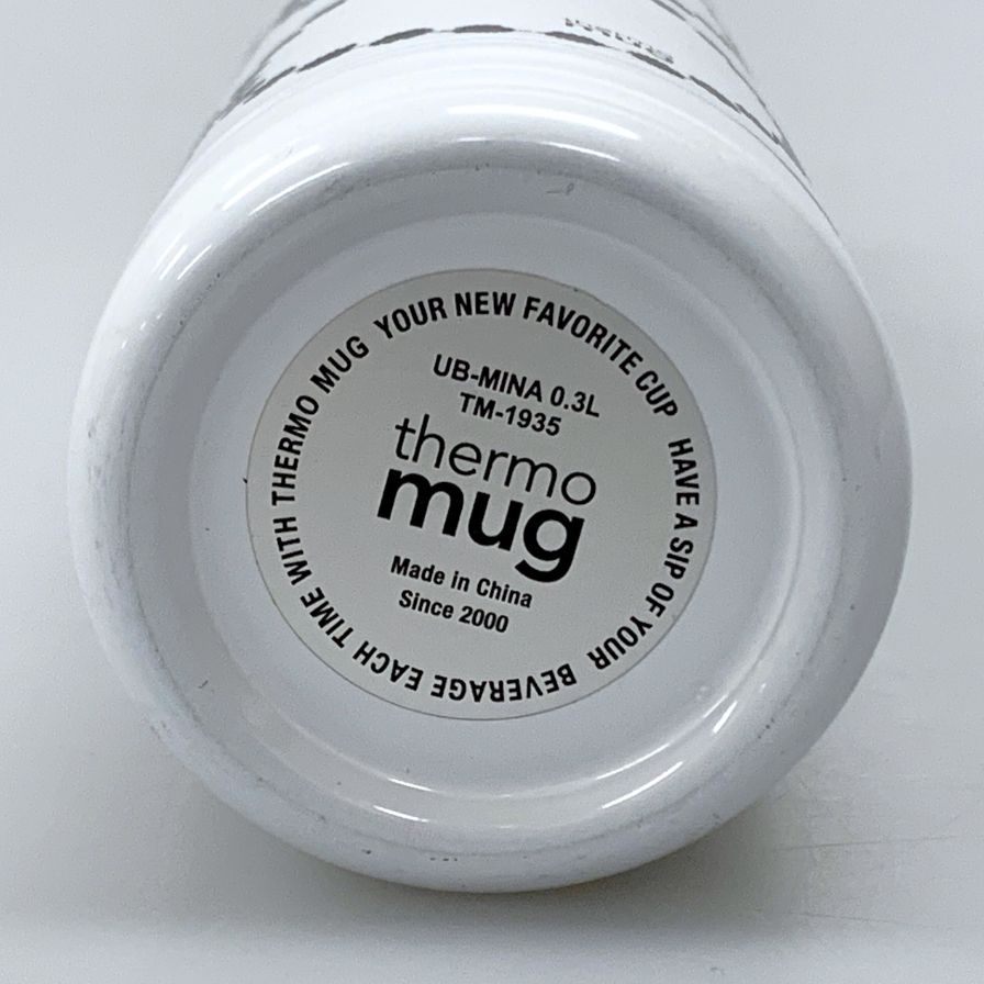 ミナペルホネン×サーモマグ アンブレラボトル ホワイト タンバリン ユニセックス mina perhonen×thermo mug【AFB55】【中古】