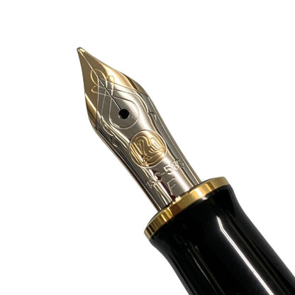 ペリカン 万年筆 スーベレーン 緑縞 ストライプ ペン先14C-585 F字 PELIKAN Souveran【AFI15】
