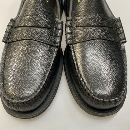 ジーエイチバス ローファー ウィージャンズ ラーソン シボレザー  サイズ9.5 メンズ ブラック G.H.Bass&Co. WEEJUNS LARSON 約27.5cm【AFD14】