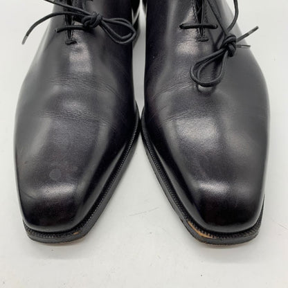ベルルッティ レザーシューズ アレッサンドロ ホールカット メンズ サイズ6.5 ブラック Berluti 約25.0cm【YB5】