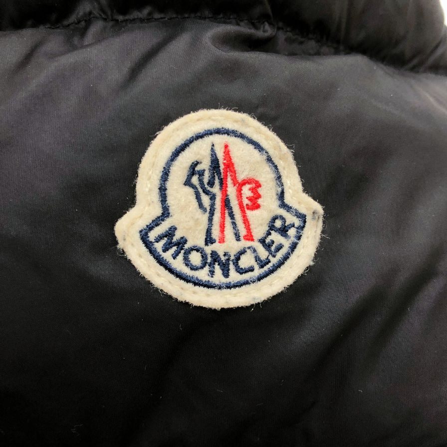 中古■モンクレール ダウンジャケット ショート BOEDIC  2020年製  ダウン フェザー レディース サイズ2 ブラック Moncler 【AFA3】
