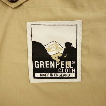 Very good condition ◆Grenfell Hunting Jacket Shooter Grenfell Cross Men's Beige Size 40 GRENFELL shooter [LA] 