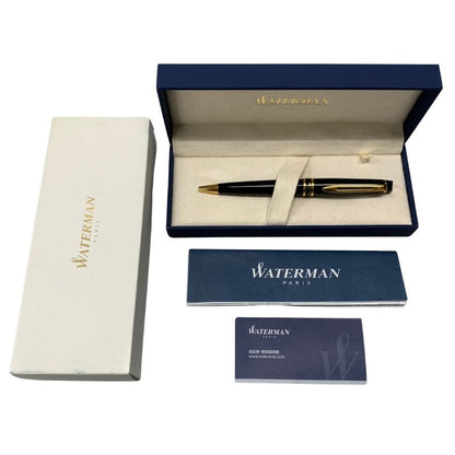 ウォーターマン ボールペン ツイスト式 エキスパート エッセンシャル ブラック ゴールド Waterman Expert Essential【AFB53】