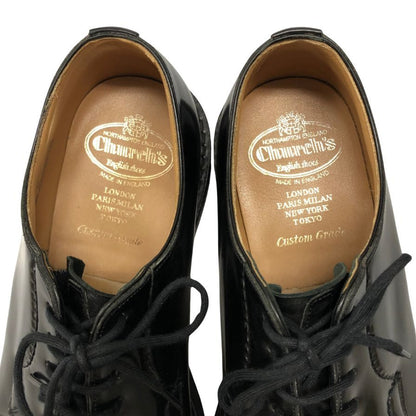 チャーチ レザーシューズ シャノン 5都市 103ラスト メンズ ブラック サイズUK8F Church's SHANNON ビジネスシューズ 約26.5cm【LA】【中古】