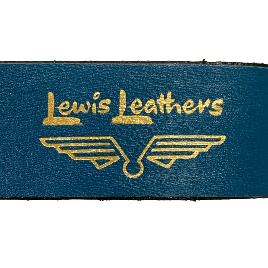 ルイス レザー キーホルダー ブルー系 LEWIS LEATHERS【AFI18-3】【中古】