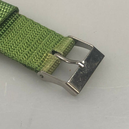 タイメックス 腕時計 INDIGLO クォーツ式 CR2016 CELL シルバー グリーン TIMEX【AFI27】