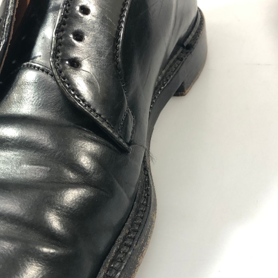 オールデン 9901 コードバン レザーシューズ メンズ  ブラック サイズ 6.5 Alden 約24.5cm【AFC49】
