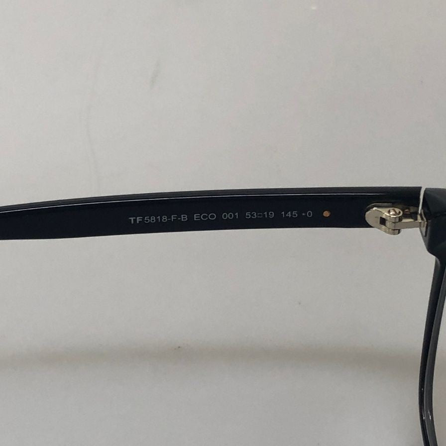 トムフォード  メガネ サングラス   TF 5818-F-B ECO 001 53□19 ブラック TOM FORD【AFI17】