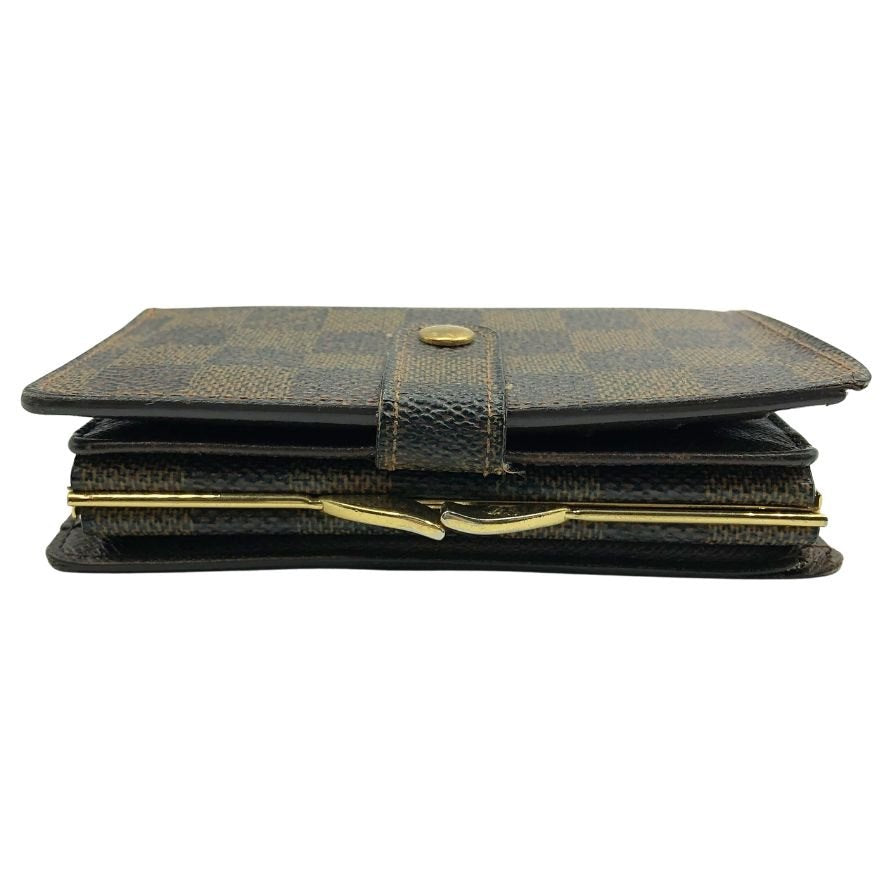 ルイヴィトン コンパクトウォレット モノグラム ポルトモネビエヴィエノワ N61664 財布 レザー ブラウン LOUIS VUITTON【AFI19】