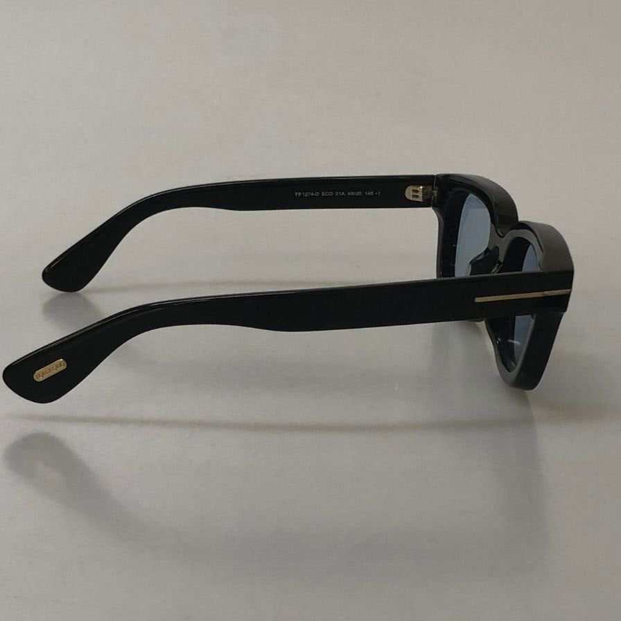 トムフォード  メガネ サングラス   TF1274-D ECO 01A 49□20 ブラック TOM FORD【AFI13】