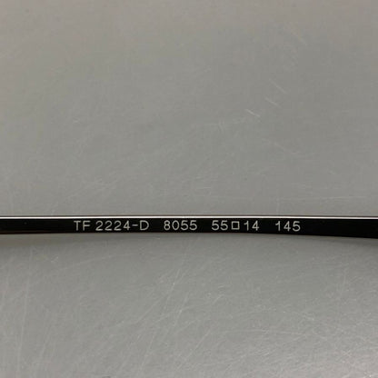 ティファニー メガネ アジアンフィット TF2224D 8055 55□14 145 ブラック ブルー Tiffany & Co.【AFI20】
