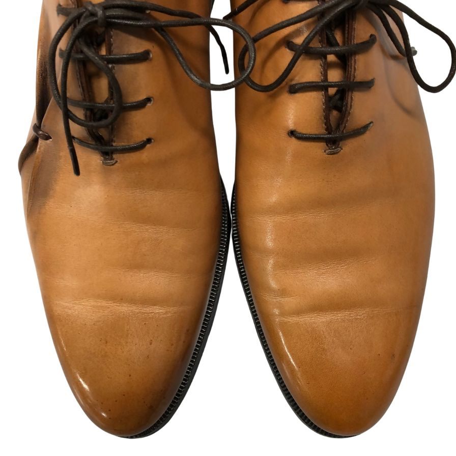 ベルルッティ レザーシューズ ホールカット 4アイレット 3503 ブラウン メンズ サイズ6 BERLUTI ビジネスシューズ 約24.5cm【LA】【中古】